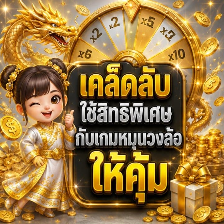 เคล็ดลับใช้สิทธิพิเศษกับเกมหมุนวงล้อ