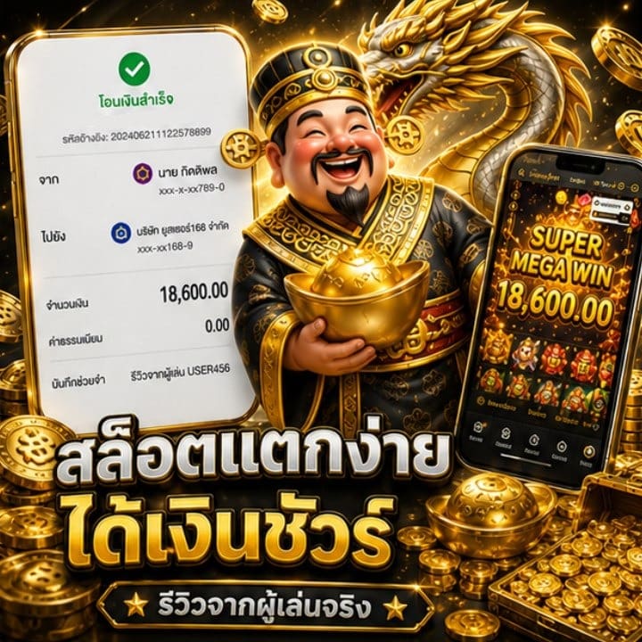 สล็อตแตกง่าย ได้เงินชัวร์
