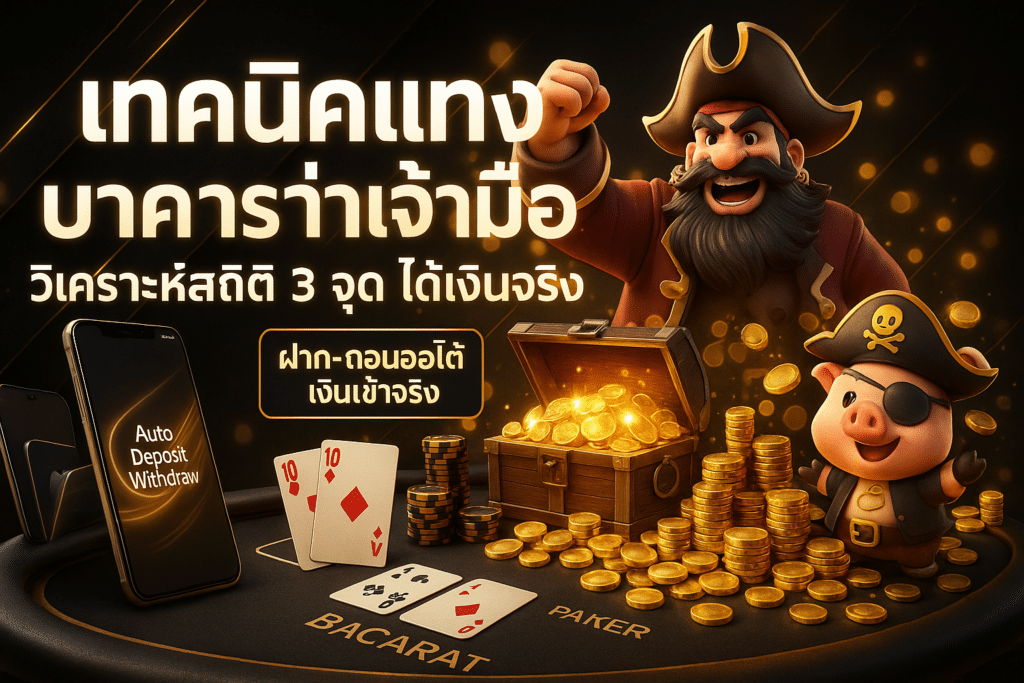 เทคนิคแทงบาคาร่าเจ้ามือ